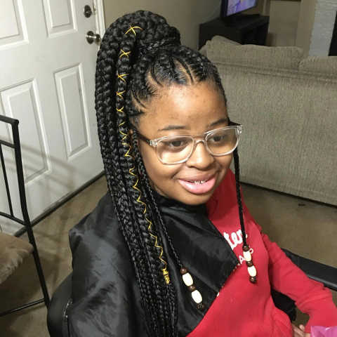 4–6 Feed-In Braids