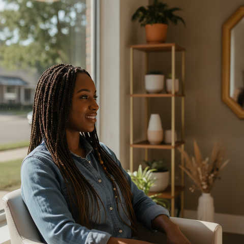 Medium Bohemian Knotless Braids: Low-Tension, Easy Styling Image