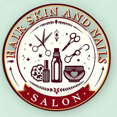 Hair Skin And Nails Salon  Logo