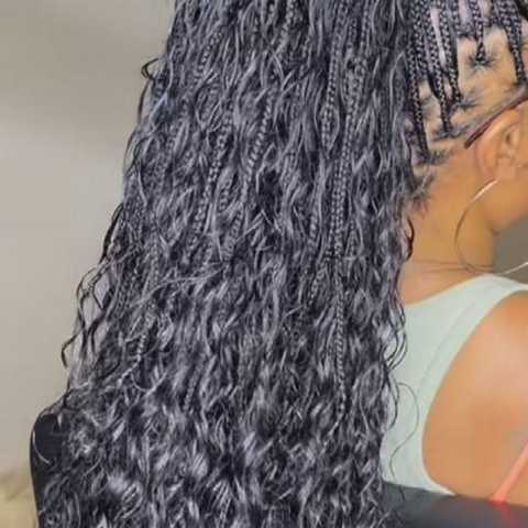 Boho braids service