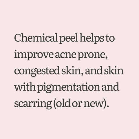 Chemical peel