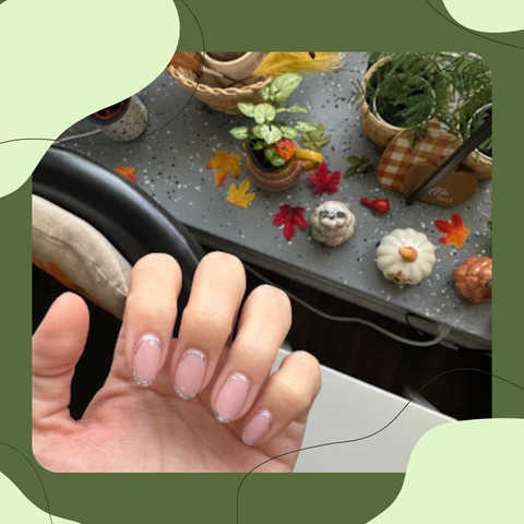 Nail Art with Crystal