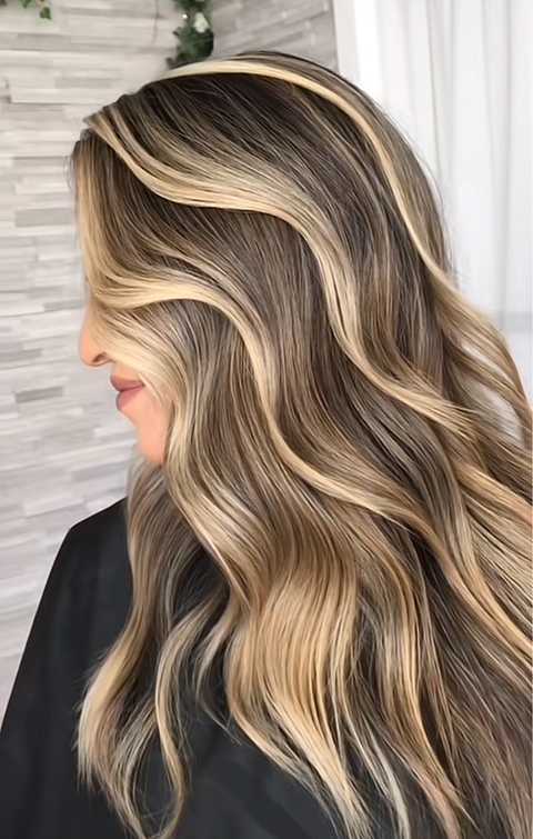 Ombre’ and Balayage Color full application