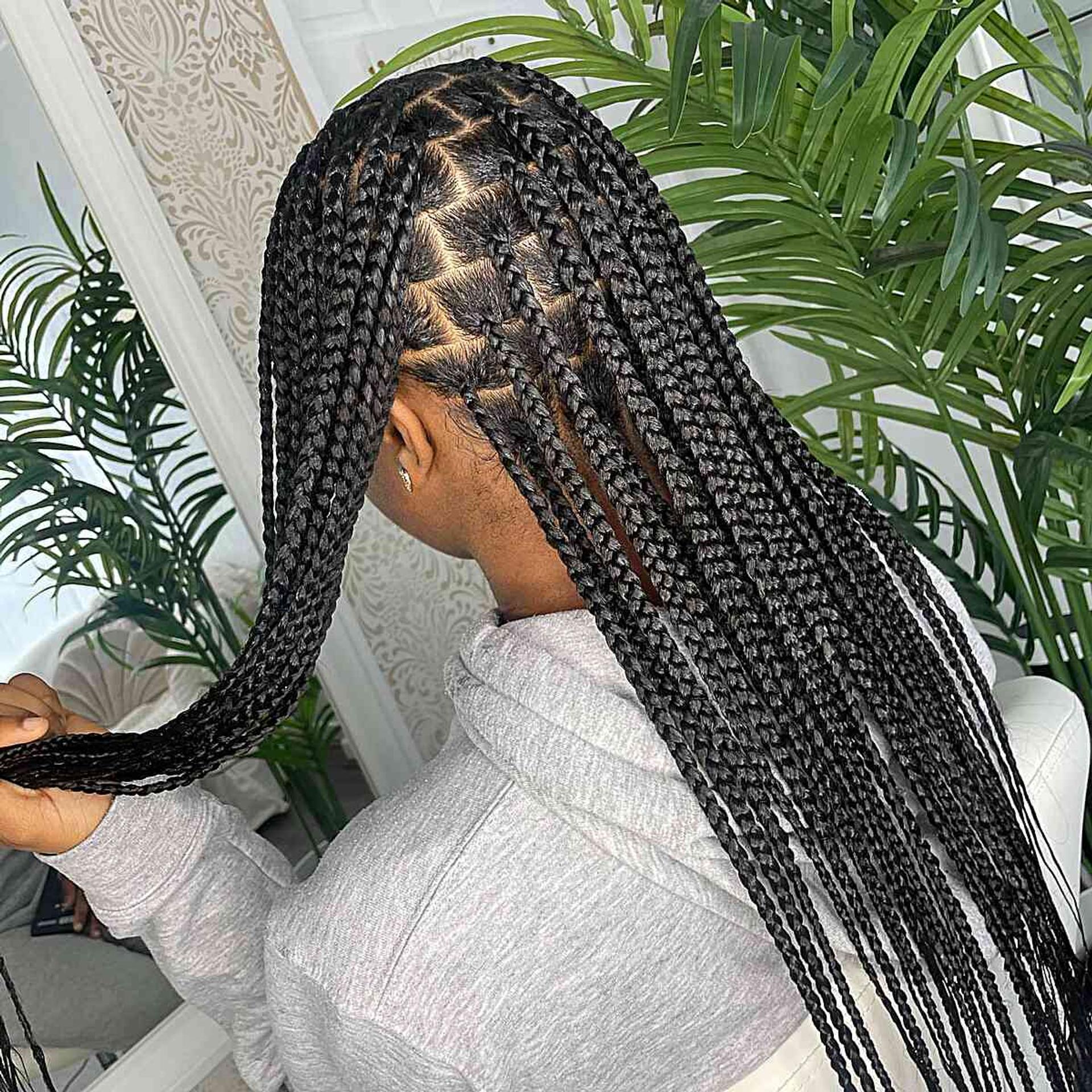 Knotless Braids image