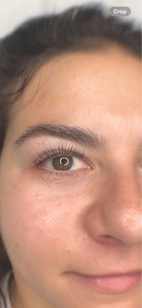Lash Lift and tint