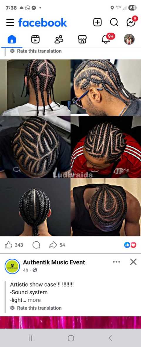 Cornrows  crochet