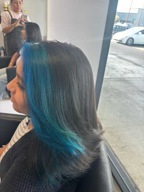 Mermaid Hair Coloring
