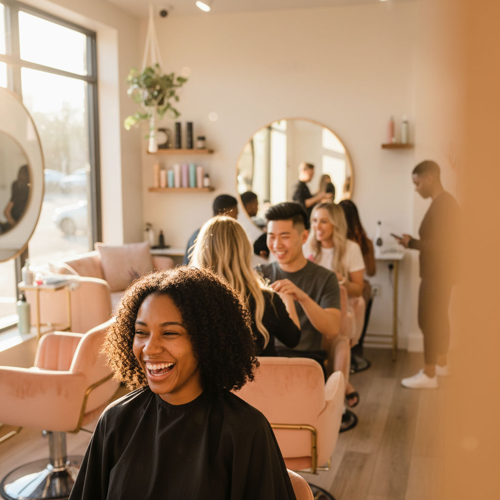 Hair Cut & Styling at The Bellezza Salon