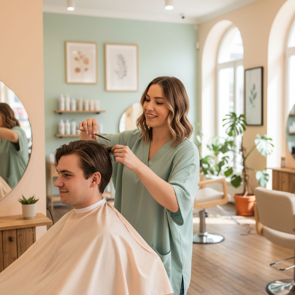 What to Expect During Your First Trim at Just Because Hair Therapy Salon image
