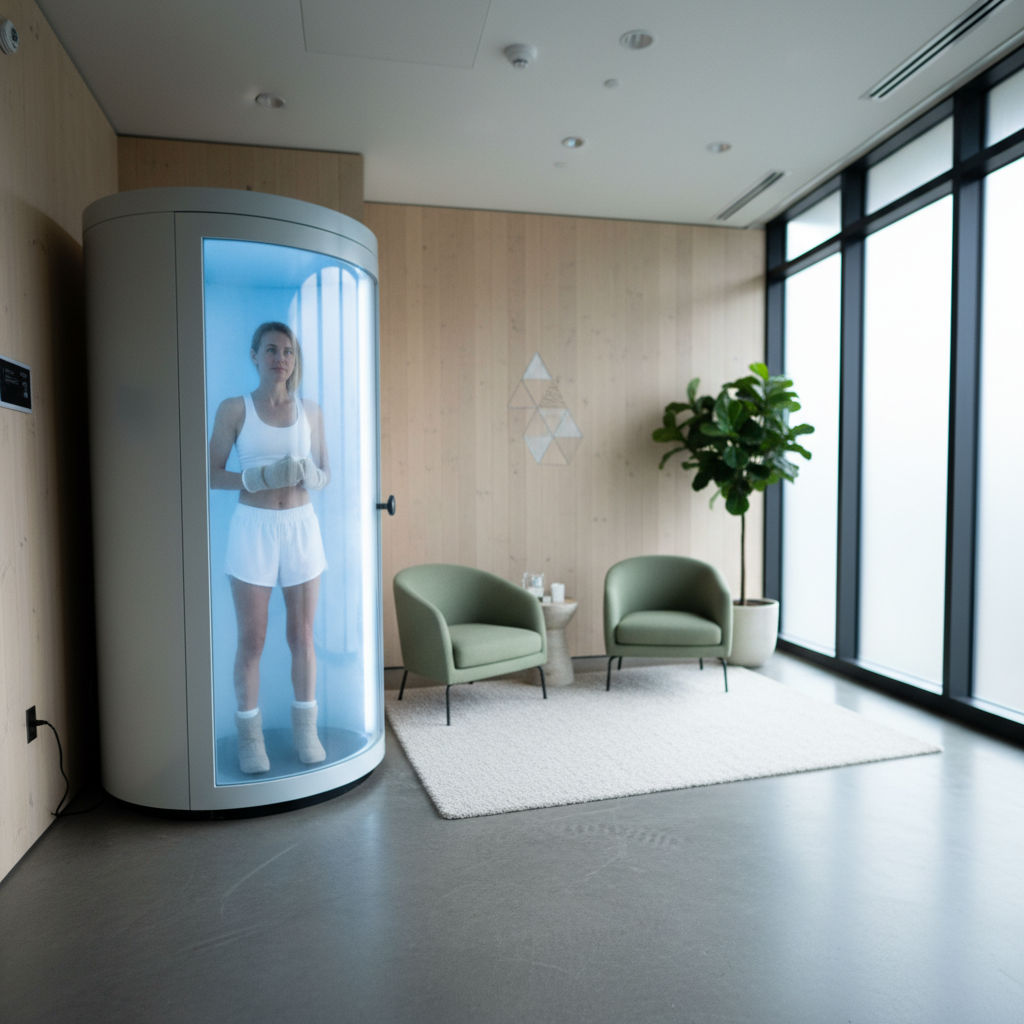 Cryotherapy session in Marina del Rey