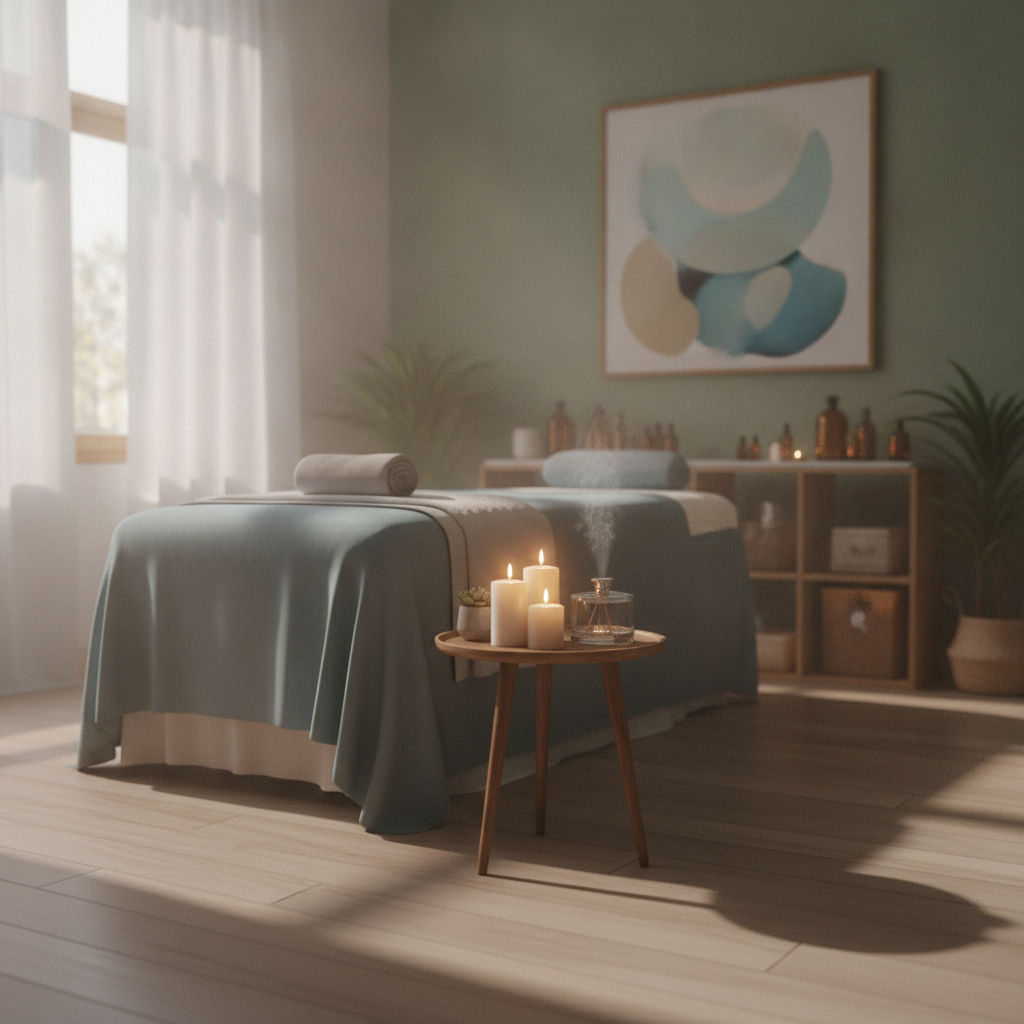 A soothing environment for the Alpha Signature Massage