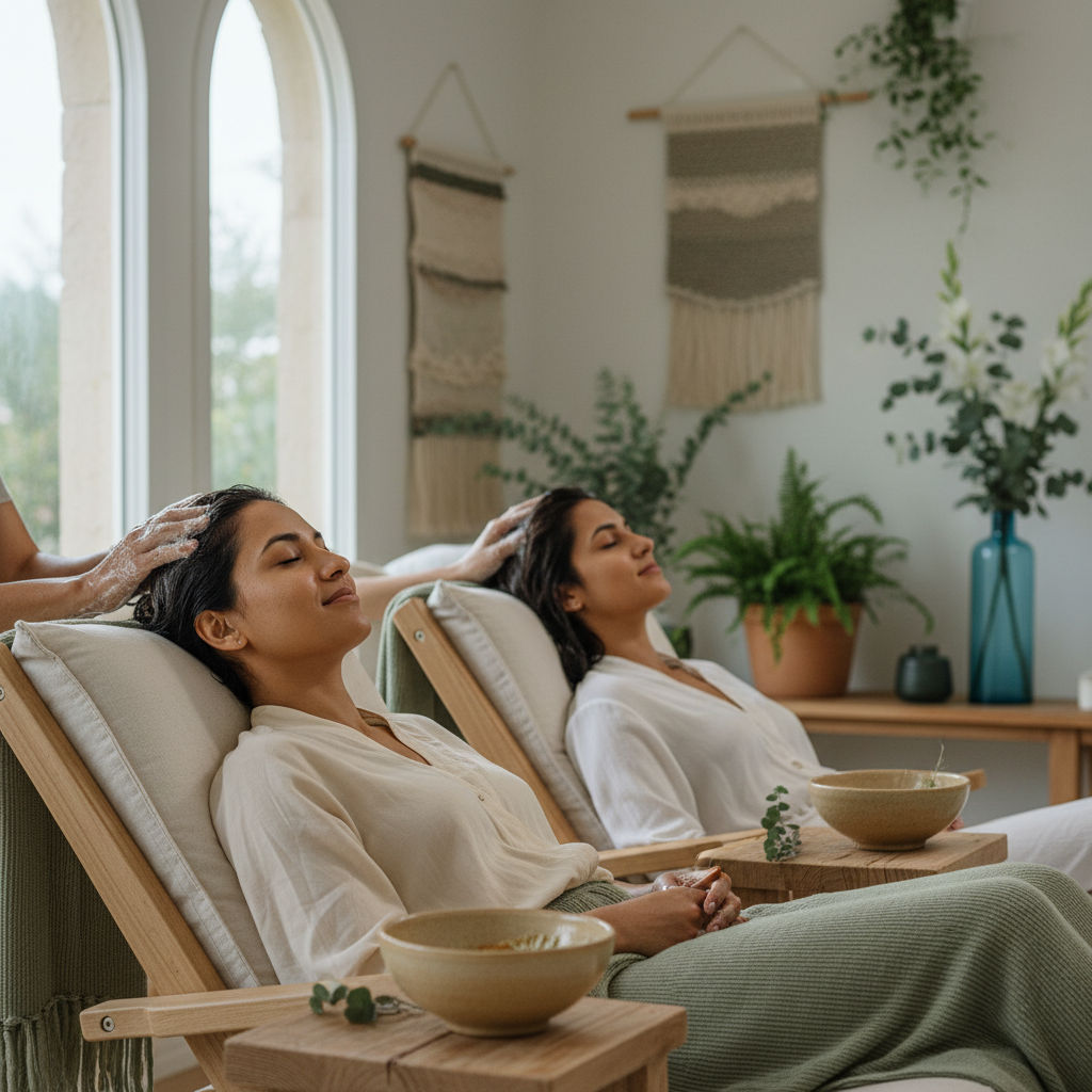 First Time Head Spa for Two Guests