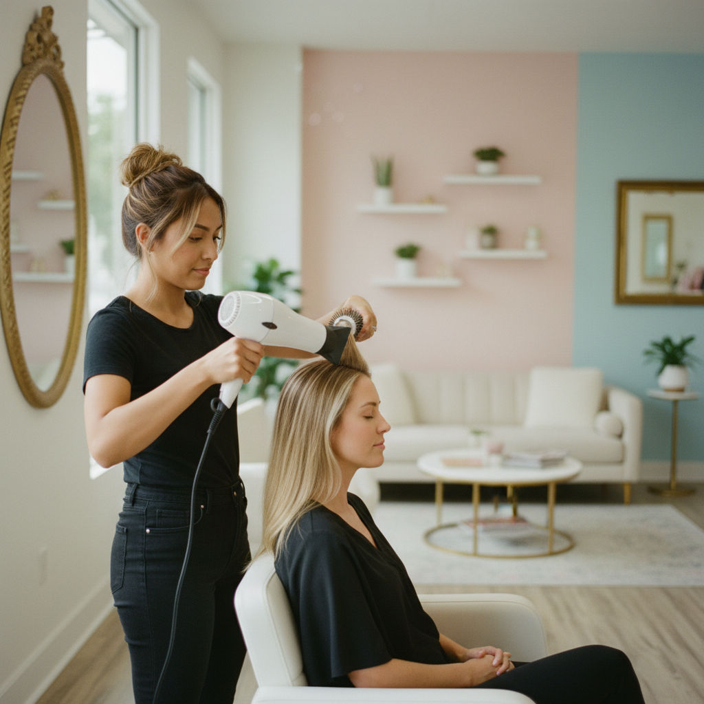 Worried About Your First Blow Dry? Here’s What to Expect image