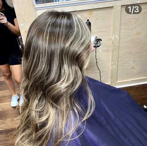 Full Highlight and Blow-Dry