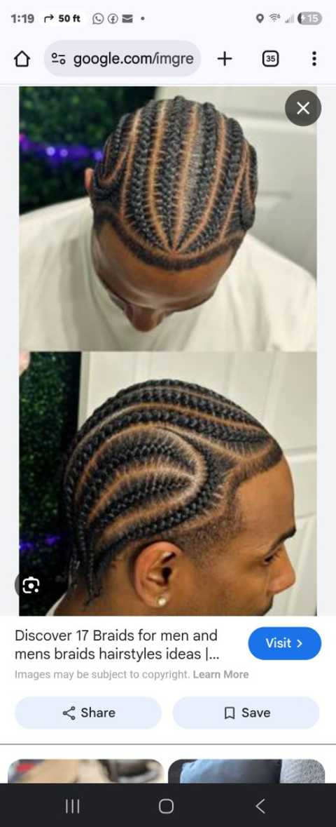 Cornrows  crochet