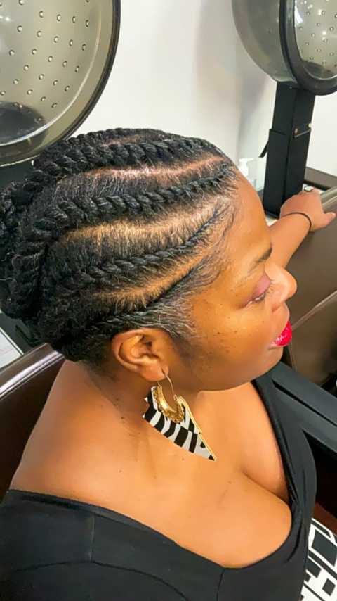 Flat Twist Style