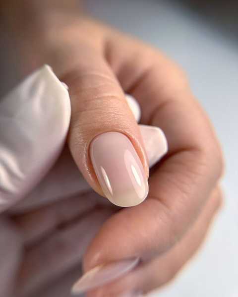 Russian Gel Manicure - Russian E-file No Polish Manicure