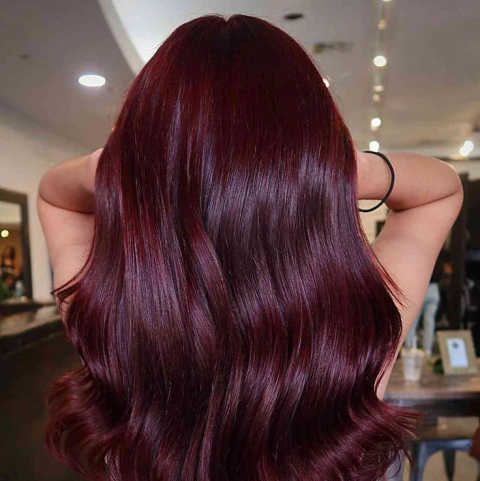 Hair coloring service