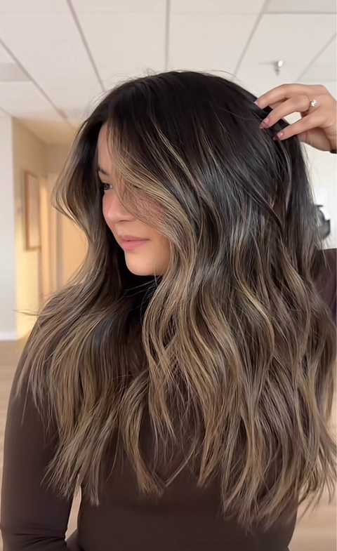Ombre’ and Balayage Color full application