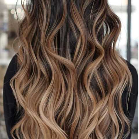 Balayage With Toner