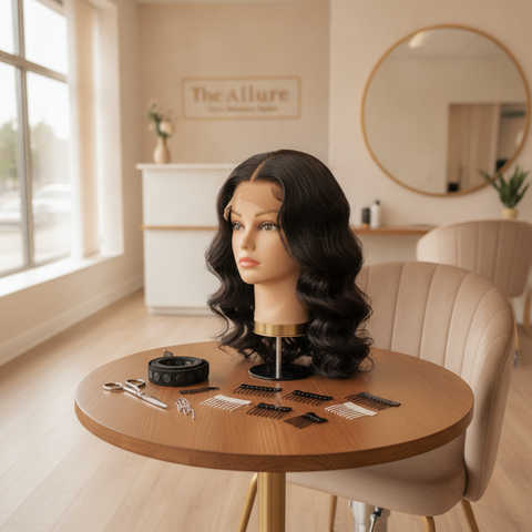 Glueless Wig Installation