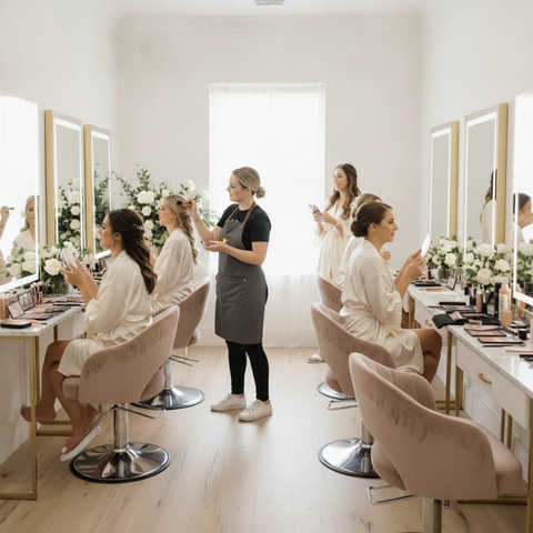 Bridal Party Make-up Day Of