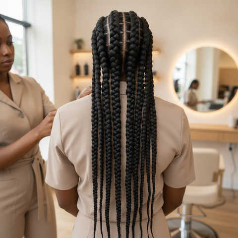 4 Cornrows (Full Head)