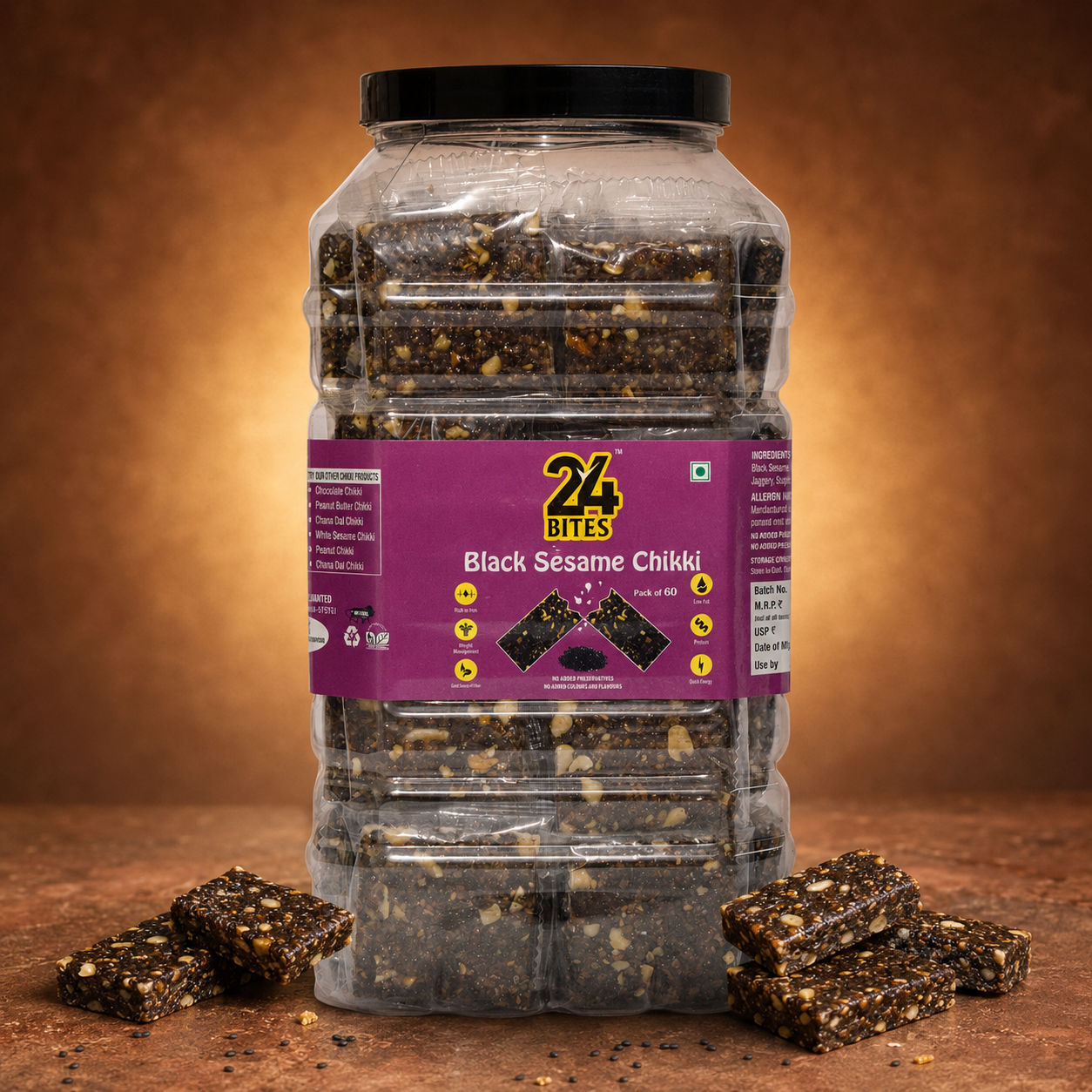 Black Sesame Chikki Image