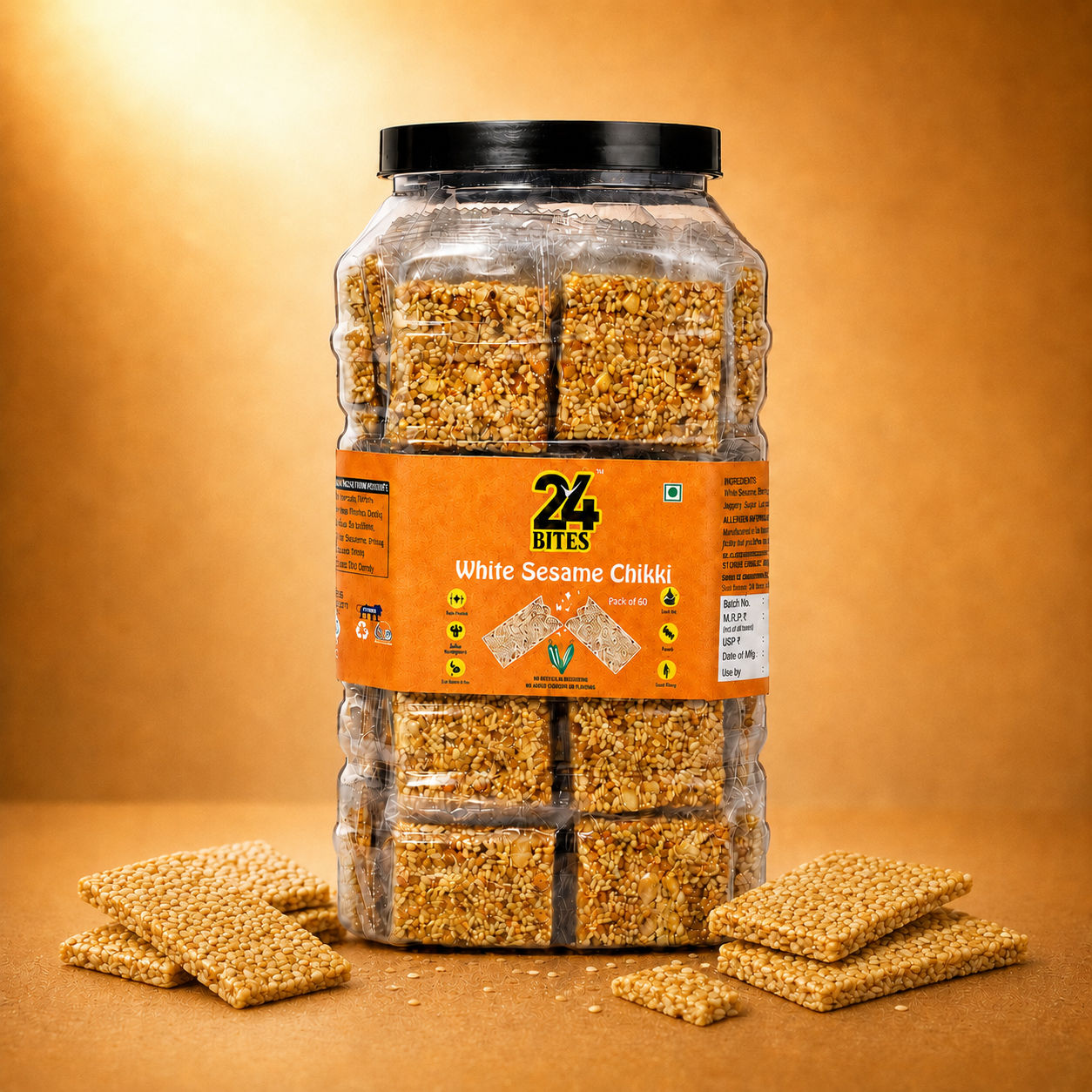 White Sesame Chikki Image