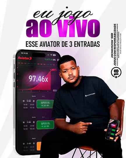Criativo para divulgação de live — imagem 1