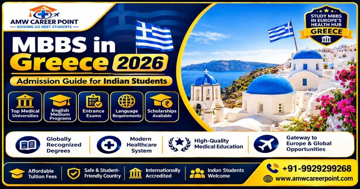 MBBS in Greece 2026: Admission Guide, Medical Universities, Entrance Exams, Language Requirements & Scholarships for Indian Students