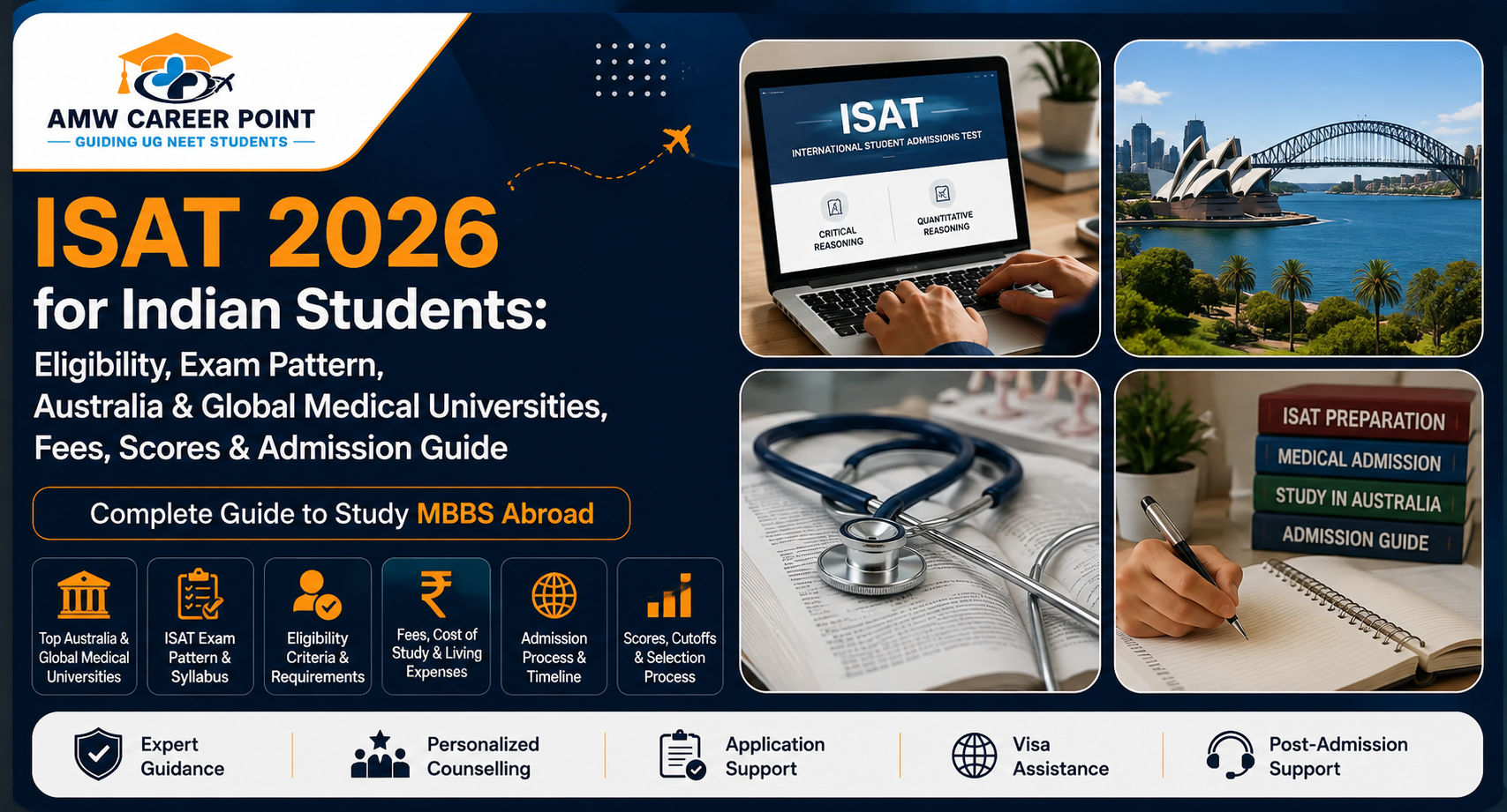 ISAT 2026 for Indian Students: Eligibility, Exam Pattern, Australia & Global Medical Universities, Fees, Scores & Admission Guide