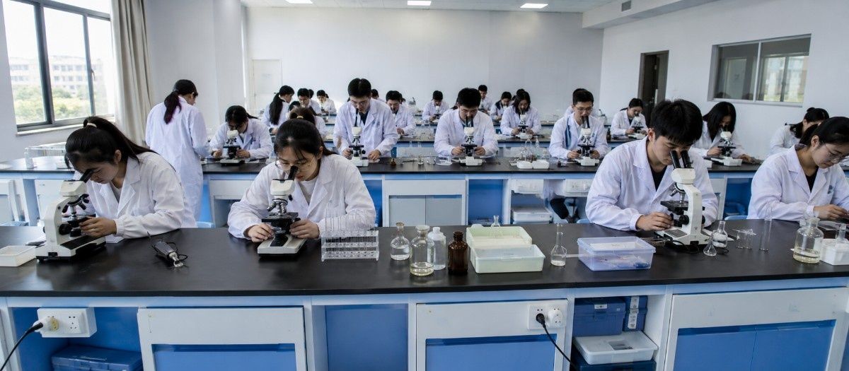MBBS in Bengbu Medical College campus