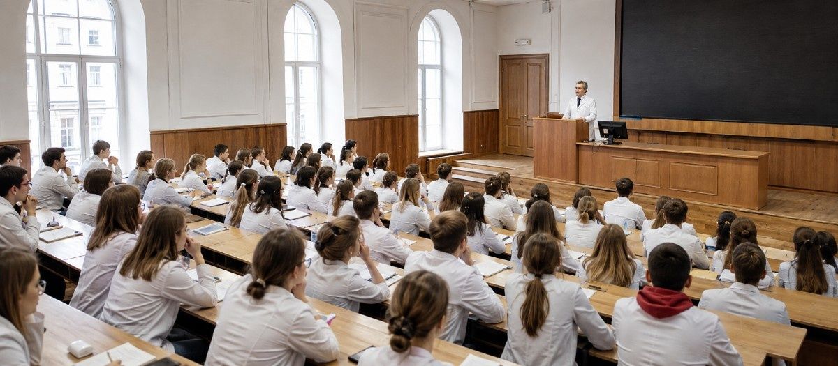 MBBS in Saint Petersburg State Medical University campus