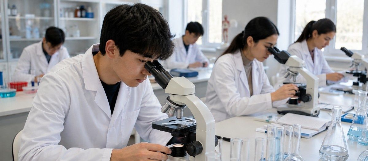 MBBS in International School of Medicine (ISM) International University of Kyrgyzstan (IUK) campus