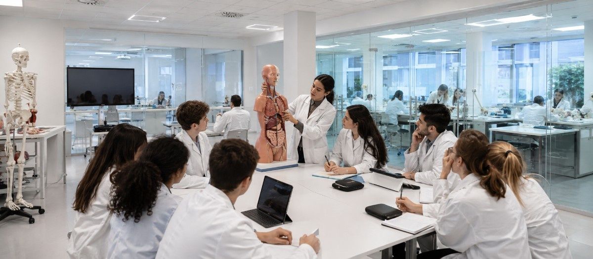 MBBS In Universidad Europea de Madrid Facultad de Ciencias Biomedicas campus life