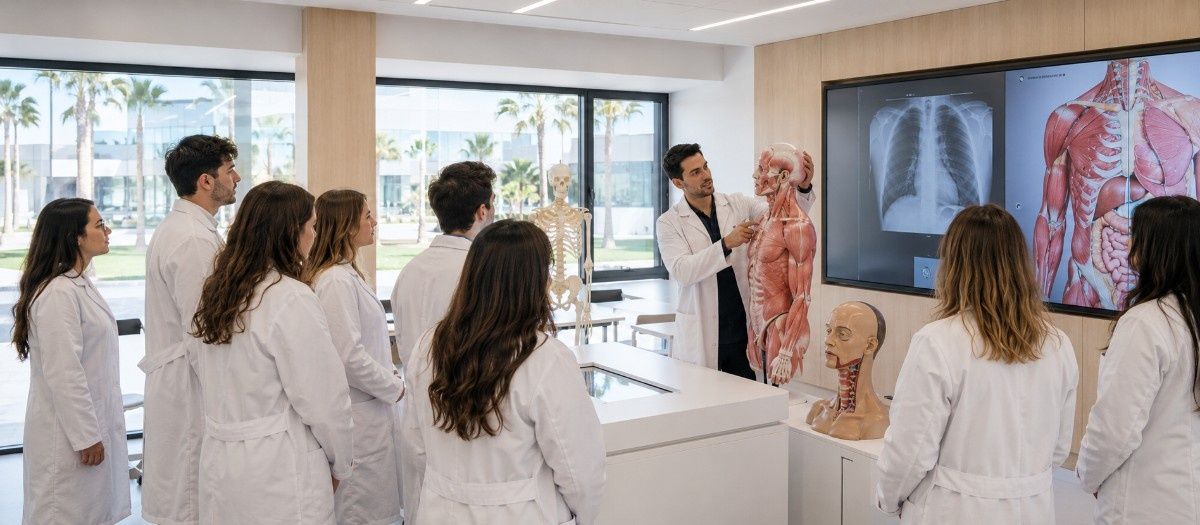 MBBS In Alfonso X el Sabio University Faculty of Health Sciences campus life