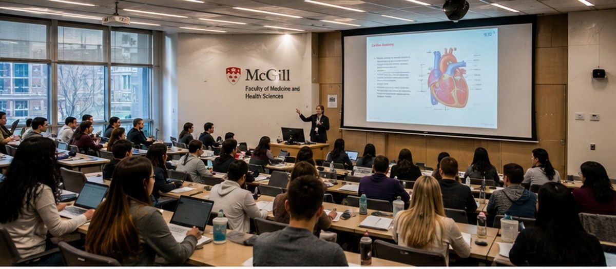 MBBS In McGill University Faculty of Medicine and Health Sciences campus
