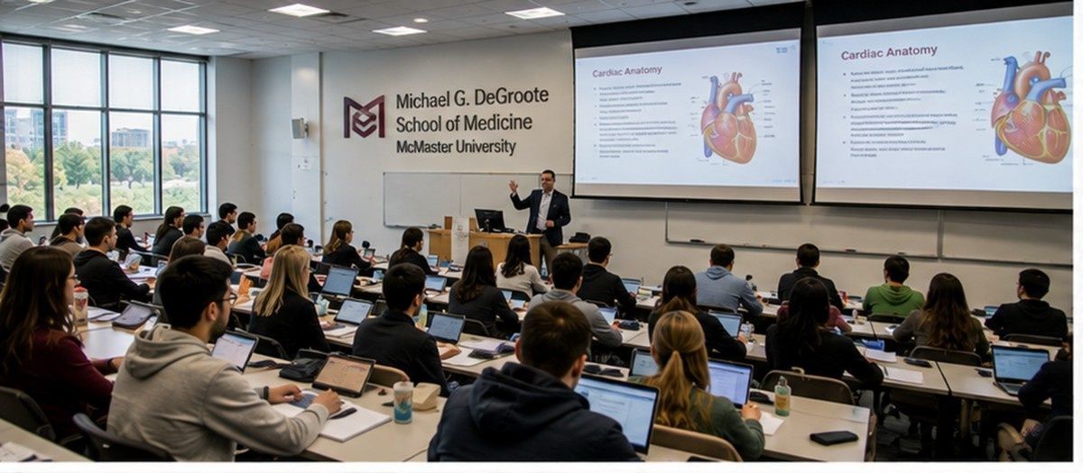 MBBS In Michael G. DeGroote School of Medicine, McMaster University campus