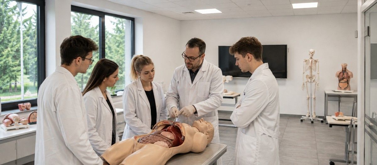 MBBS in Jan Długosz University in Częstochowa, Dr. Władysław Biegański Collegium Medicum campus