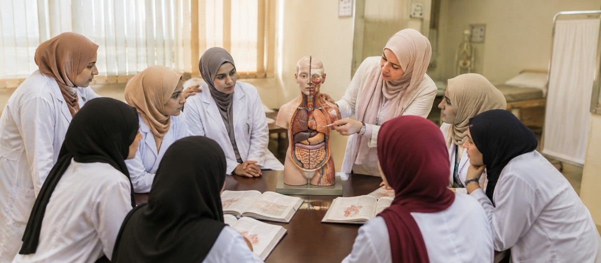 MBBS in Al-Azhar University Faculty of Medicine for Girls campus