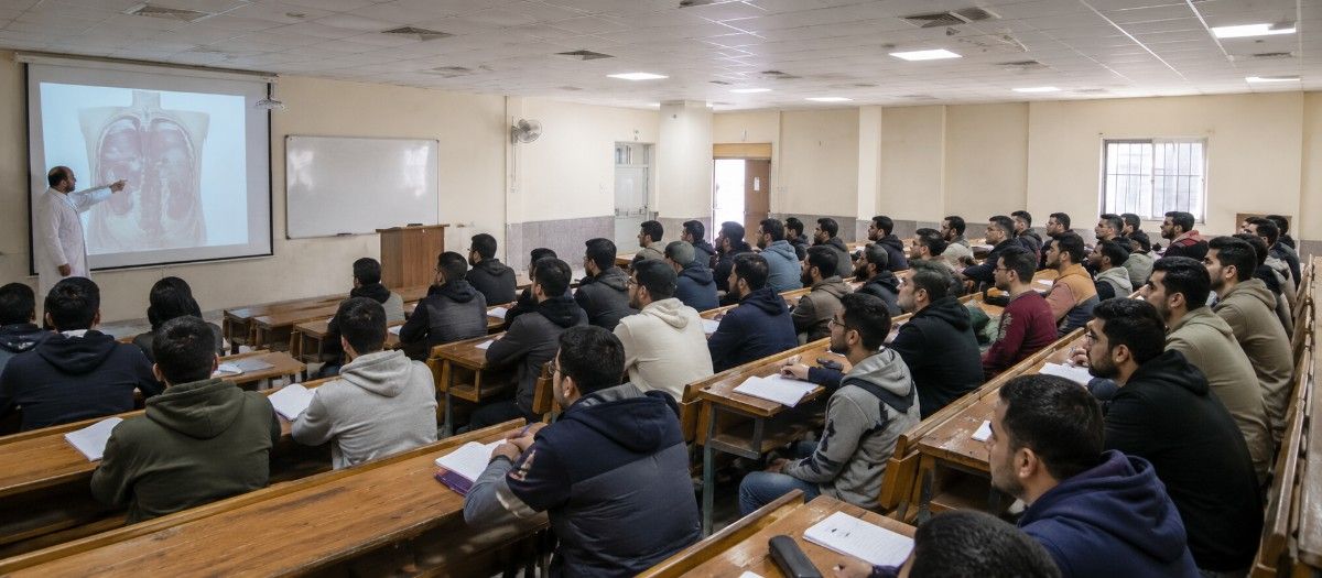 MBBS in Al-Azhar University Faculty of Medicine for Boys campus