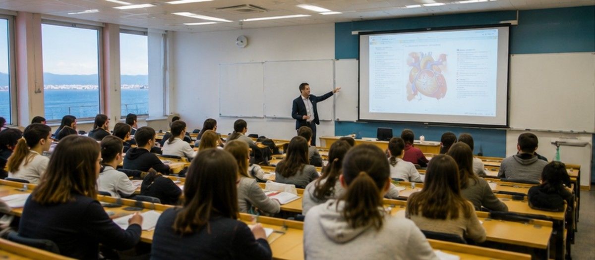 MBBS in University of Naples Parthenope campus