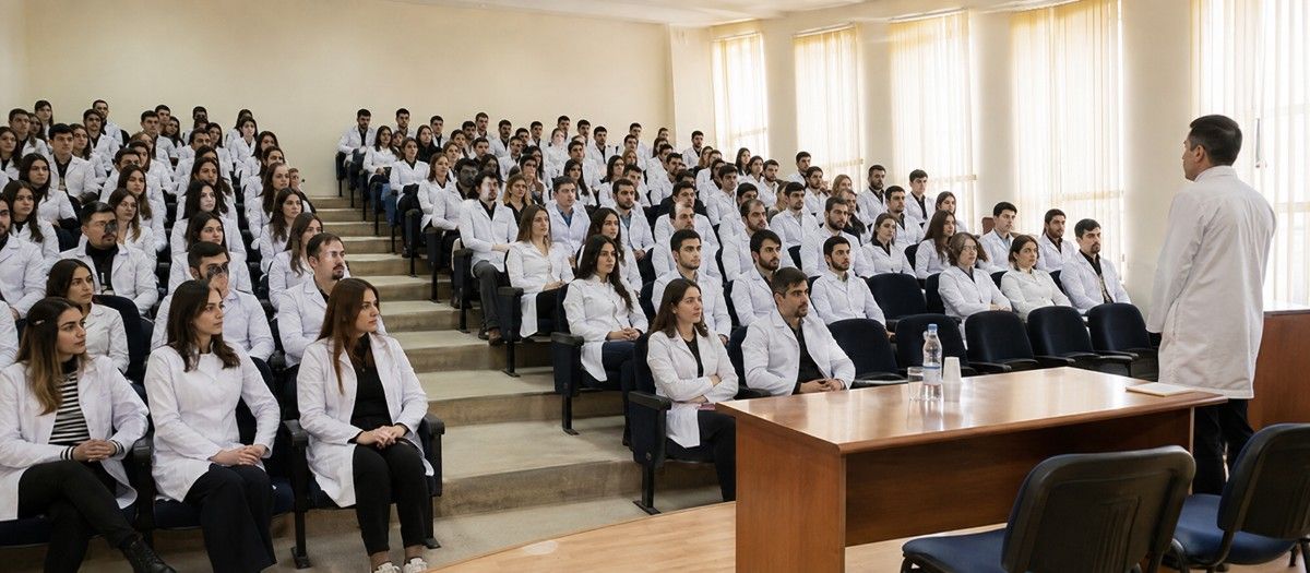 MBBS in Progress University of Gyumri Faculty of Medicine campus