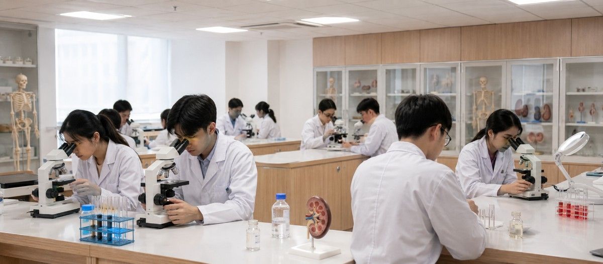 MBBS in Hong Bang International University Faculty of Medicine campus
