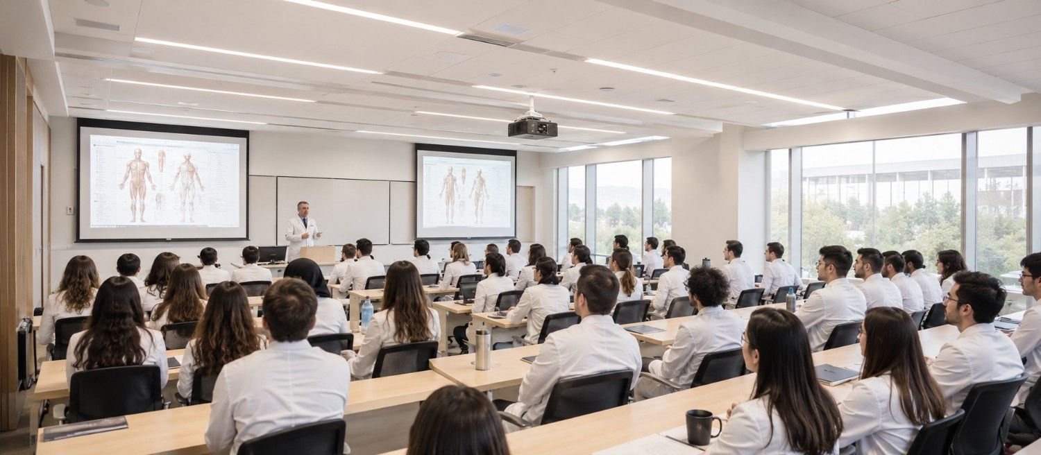 MBBS in Bahçeşehir University Faculty of Medicine campus