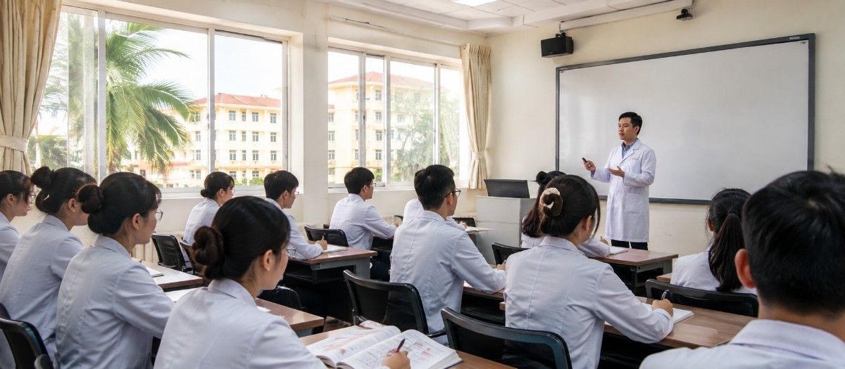 MBBS in Tay Nguyen University Faculty of Medicine and Pharmacy campus