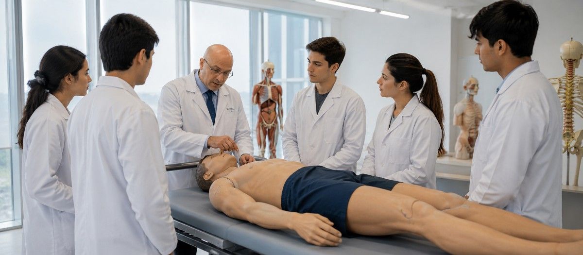 MBBS in International University School of Medicine campus