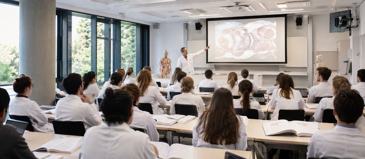 MBBS in University Medical Center of the Johannes Gutenberg University Mainz campus
