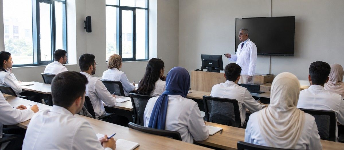 MBBS in New Ismailia National University College of Medicine campus